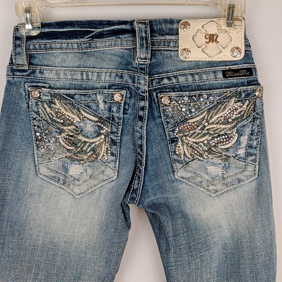 miss me signature straight jeans